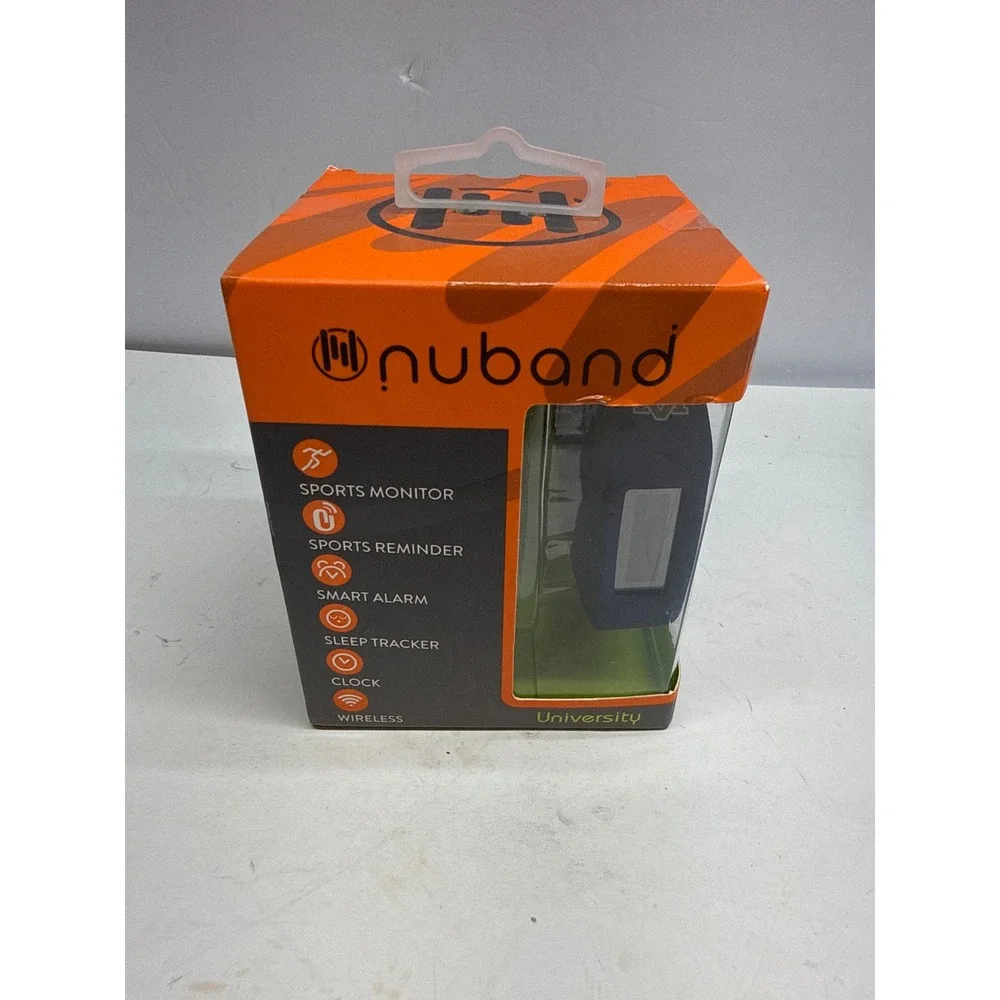 Nuband University Auburn Tigers Activity & SleepTracking Band NU-G0019NB-AUB New